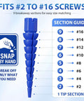30 Piece Wood Anchor Repair Kit For Stripped Screw Holes Multicolor ABS Inserts For Tightening Loose Hinges Cabinets Drawers Shelves And Furniture DIY Fixes No Fuss Easy Install, 9-section guide
