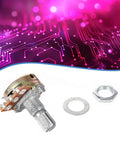 10 Pack Dope B10K Potentiometer 3 Pin 15mm Linear Ohm Variable Resistor for Volume and Light Control DIY Electronics Projects