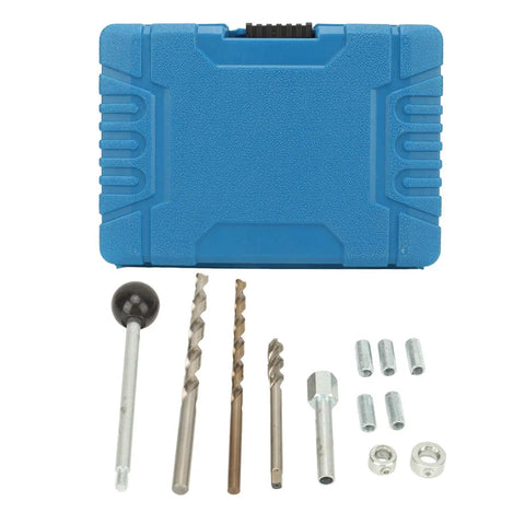 Workhorse Injector Clamping Bolt Thread Repair Kit Replacement For Diesel Benz Models Includes Heavy Duty Steel Coils And Full Assembly Tray.