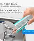 Heavy Duty Rolling Storage Shelf Cart That Is Built Different Featuring Rock Solid 304 Stainless Steel Build with thick, scratch-resistant bars.