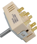 Infinite Control Switch For Range Surface Element Replacement Compatible With AP7225541 EBF62174902 EBF62174904, beige terminals