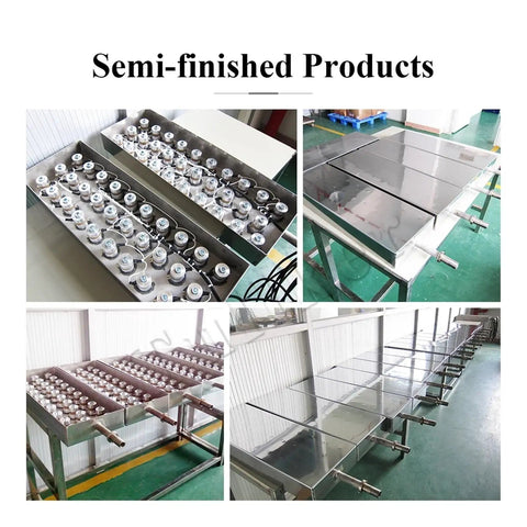 Top Tier 1800W Ultrasonic Cleaner With Immersible Vibration Board Transducer Generator, semi-finished stainless steel parts.