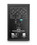 Back view of LP-6 V2 6.5 Inch Powered Studio Monitor with TRS, RCA, XLR inputs, and control panel