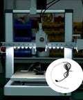 High Brightness LED Light Strip For 3D Printer Enclosures 24V DC ABS Housing Ra95 Color Rendering For Vivid Prints In Lab Grade Lighting