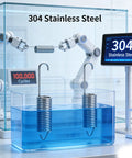 Top Shelf Replacement Recliner Sofa Chair Mechanism Tension Extension Springs Built Legit To Run Smooth, 304 stainless steel springs in liquid test.