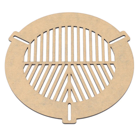 Astro Focus Mask For Telescopes Acrylic Focusing Mask 100 To 140mm Diameter showing top-down view of precision cut design