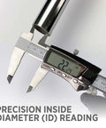 Handy Digital Caliper 6 Inch Range With Extra Large LCD Display, Three Measurement Modes Decimal Inches Fractional Inches And Millimeters, Stainless Steel Precision Tool, Auto Power Off, Heavy Duty Ruler For Easy Accurate Readings measuring 22.24 mm