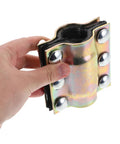 Fast Install Pipe Clamp Leak Sealer For Plumbing, waterproof repair solution held in hand, universal seal clamp for pipes