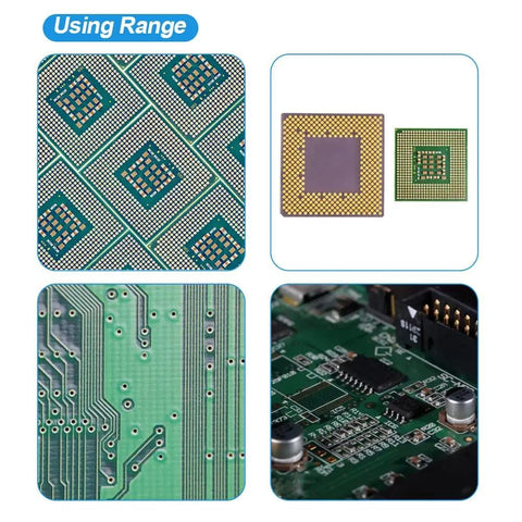 Close-up images of Three Pack 150x100mm Copper Clad Boards Double Sided FR4 PCB Substrates for various electronic projects