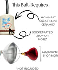 Near Infrared Therapy Bulb 250W Red Heat Lamp For Saunas Pain Relief And Skin Rejuvenation setup instructions
