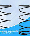 Centering Cone Spring Replacement Kit For Brake Lathe Cups Two Pack Beefed Up Heavy Duty Steel against blue background