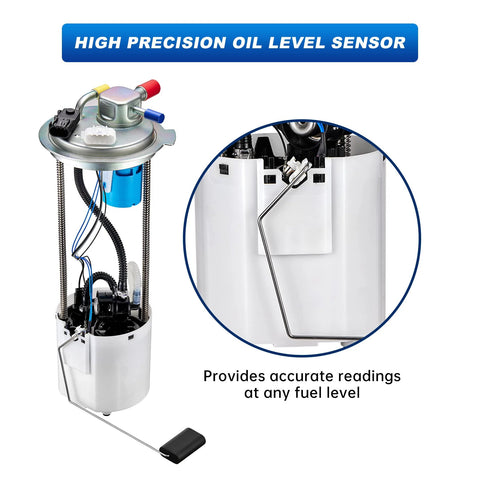 Fuel Pump Assembly With Sending Unit For Chevrolet Silverado 1500 And GMC Sierra 1500 2009 V8 Engines Replaces E3817M OE Grade