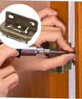 Installing 4 Pack Self Closing Cabinet Hinges With Brushed Metal Finish Soft Close Overlay For Frameless Kitchen Cabinets