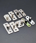 Sliding Barn Door Nylon Guide Wheel Set 4 Pieces With Floor Guide Roller Bracket for aluminium doors and pocket door rails
