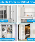 Heavy Duty Bifold Door Hardware Kit Handles The Hustle By Delivering Top Bottom Steel Pivots Tough Guide Wheels And Spring Loaded Parts For Zero Hassle Closet Upgrade Projects Right Out The Box - displayed with bifold, closet, laundry, and sliding doors.