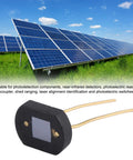 Pro Grade Photoelectric Sensor 2DU3 Visible Light Detector For Photodetection Photoresistor And Photocell Silicon Diode Compatible Near Infrared Readout Optocoupler Alignment Ideal 300Nm To 1000Nm Instrument Use black sensor with leads
