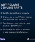Why Polaris Genuine Parts text promoting durability and fit for Heavy Duty 280 Factory Rebuild Kit For TR28P UTV Models With Wheels Bearings Axles