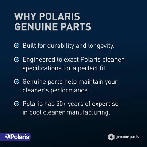 Why Polaris Genuine Parts text promoting durability and fit for Heavy Duty 280 Factory Rebuild Kit For TR28P UTV Models With Wheels Bearings Axles
