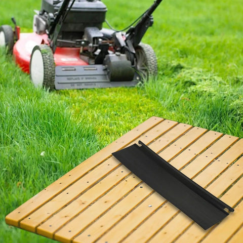Beefy Lawn Mower Trailing Shield Kit For Troy-Bilt TB110 And 11A-A44E065 12AVB2K9095 Black Plastic Guard displayed on table