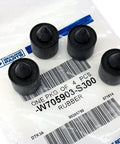 Ford Ranger F150 Lincoln 16.5mm Exterior Rubber Bumpers Set of 4 OEM W705903S300 on packaging