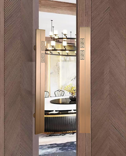 Long Glass Door Handle With Dual Sided Design For 16 Inch Sliding Barn Doors Built To Last Slick Pull Handle For Indoor Or Outdoor Entry