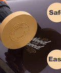 Decal Remover Eraser Wheel 2-Pack With Drill Adapter Kit removing car decal easily and safely