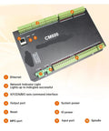3/4/6 Axis Ethernet CNC Motion Control Card For CM300 CM400 CM600, DC 24V, RTCP Macro Programming, CM600 board connectors