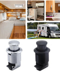 Interior Push Button Latches For Campers And Motorhomes No Fuss Secure Closure Replacement Hardware in kitchen and bedroom