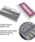 Watch Band Pins Kit 270 Pcs 1.8mm Metal Spring Bar Set 8 To 25mm Assorted Sizes With Compartment Box for watch repair