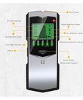 Badass 5 In 1 Wall Scanner Stud Finder Metal Detector AC Wire Tracer Cable Locator Depth Gauge showing detailed control panel features.