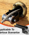 Heavy Duty Cable Puller Sheave for 2 Inch Conduit Pro Grade Steel Pulleys Built Tough to Feed Cables Smoothly Through Large Conduit