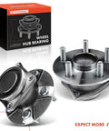 Pair Of Rear Wheel Bearing And Hub Assemblies For Toyota Corolla Matrix Celica And Pontiac Vibe 5 Lug Non ABS FWD 2000 To 2008