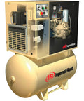 Heavy Duty Rotary Screw Air Compressor With Total Air System And Plug And Play Auto Cycling delivering Bulletproof 7.5 Horsepower on Three Phase 230 Volt Lines.