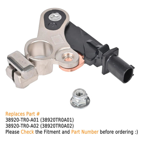Plug And Play Battery Current Sensor For Honda Civic CR-V 2012 2013 2014 2015 2.4L Real Time Monitoring Replace OE 38920-TR0-A02