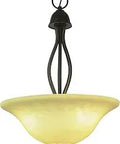 Three Light Glasswood Pendant In Rubbed Oil Bronze Finish Indoor Hanging Light With Totally Classic Bell Glass Shade 16 Inch