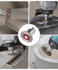40mm Diamond Saw Blades And Sanding Disc Kit For Stone Tile Granite Marble Ceramic PVC Engraving Cutting Cutter Set on angle grinder