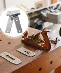 Heavy Duty Galvanized Steel Friction Hinges for Industrial Cabinets and Distribution Boxes 2 Pack with Tough As Nails