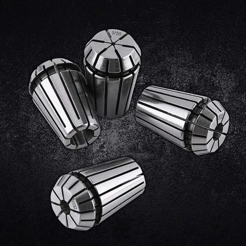 Spring Collet Set For CNC Engraving And Milling Machines, 14Pc ER20 Collets showcasing durable 65Mn steel with high precision workholding