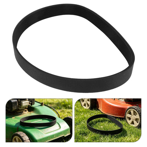 Heavy Duty Garden Cutter Drive Belt Replacement For Lawn Equipment Black Rubber Traction Belt For Mowers Trimmers And Yard Machines Easy Install High Durability Smooth Cut Performance, black rubber drive belt on mower