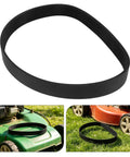 Mower Belt Black Rubber Drive Belt For Lawn Tractor Replacement Upgrade For Consistent Mowing And Smooth Deck Performance Heavy Duty Beefy Build Ideal For Garden Tools And Trimmers Easy Install Keeps Your Yard Looking Sharp. black rubber mower belt on lawn tractor deck