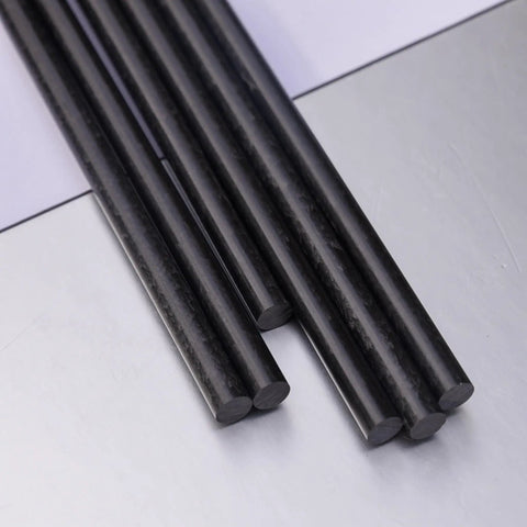 Three Pack Round Acetal Copolymer Rods 1 Inch Diameter 12 Inch Length Black For DIY Projects Non Marring Fixtures Electrical Insulation And Mechanical Projects POM C Rods With Low Friction And High Dimensional Stability, black rods