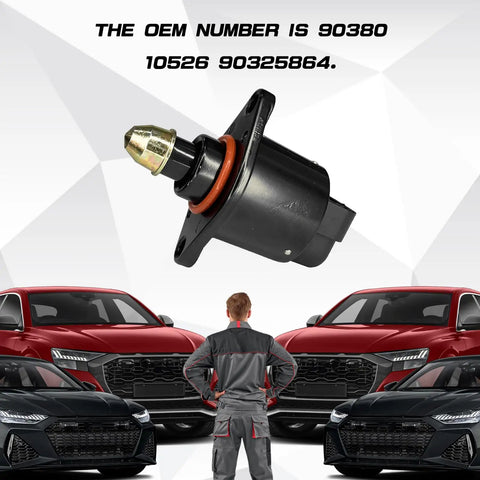 Direct Fit Car Idle Air Control Valve and Throttle Response Regulator with 4-pin connector, used for engine performance.