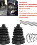 DIY Silicone CV Boot Repair Kit With Expander Tool And 4 Stainless Steel Clamps Fits 2.41, 2.81, 3.43 Inch Calibers CV Axle