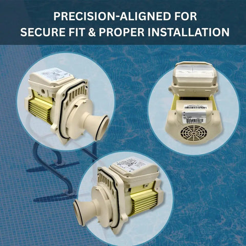 2HP WhisperFlo PowerEnd Complete Assembly Plug And Play OEM Replacement For Pentair WhisperFlo Pool Pumps shown in detail