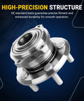 Close-up of front wheel bearing hub assembly for Dodge Charger Challenger Magnum AWD, fits 2007-2021 models.