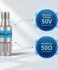 2W SMA DC Blocker 50 Ohm 6GHz RF Blocker For RF Systems Ham Radio Antenna CCTV And Test Equipment High Frequency DC Blocking Component