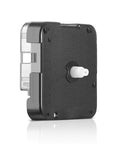 12888 Quartz Wall Clock Movement Kit With DIY Repair Tool Parts, Precise Step Movement Mechanism in black casing