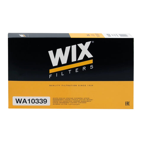 WIX filter packaging for Engine Air Filter For Acura MDX 2016-2019, Honda Pilot, Ridgeline 2016-2019 Premium Replacement