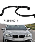BMW Engine Coolant Water Inlet Pipe Hose For 2 3 4 Series F30 F35 Direct Fit High Temp Black Rubber Heater Valve Tube