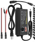 Dope Adjustable 3V To 24V DC Power Supply 3A 72W Universal AC DC Adapter with cables and multiple tips for hobby projects